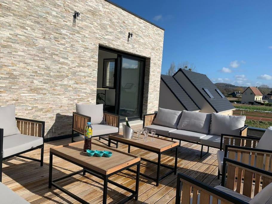 Villa Moderne Houlgataise/Roof Top/Proche Mer ! Houlgate Exterior photo